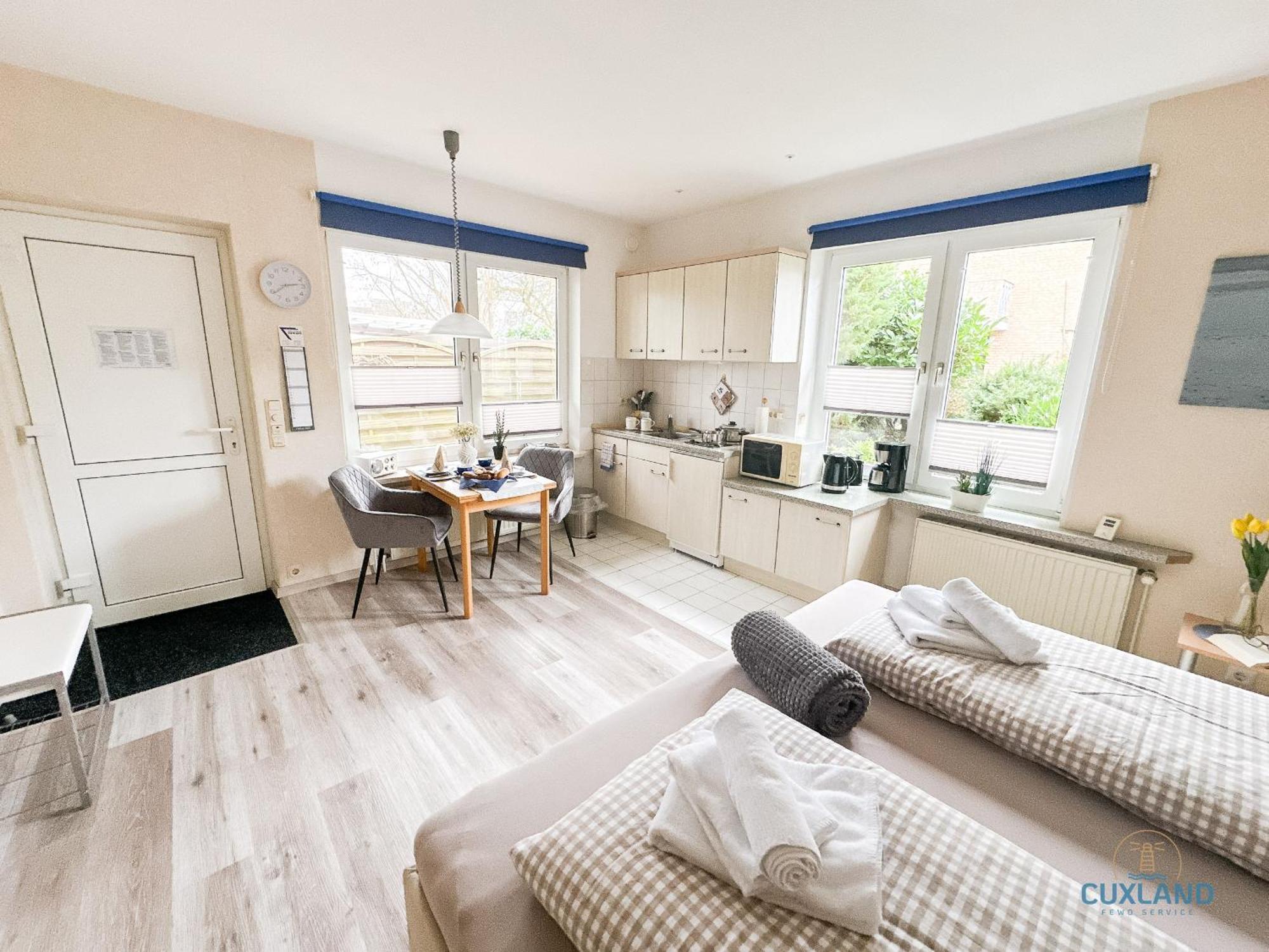 קושהאבן Ferienhaus Bungalow Nahe Kurpark Doese מראה חיצוני תמונה